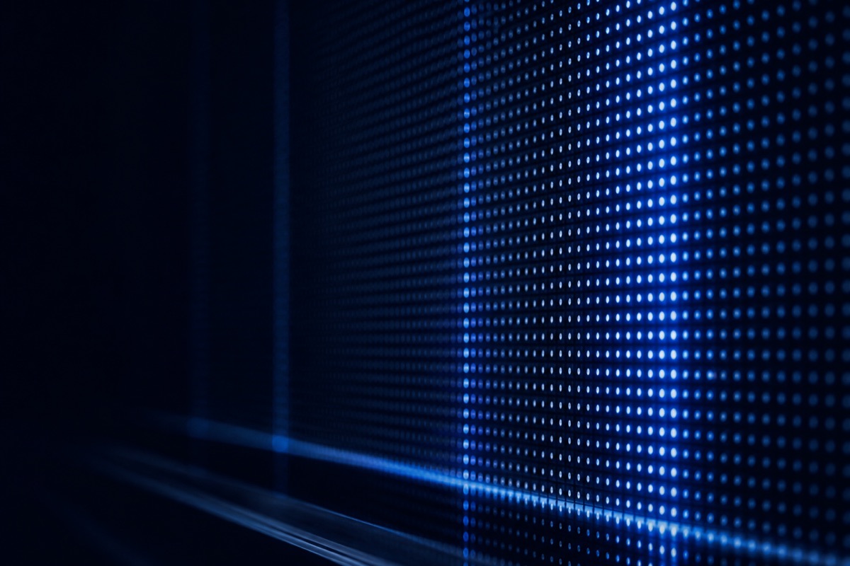 LED screen advertising format